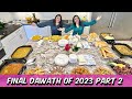 Final dawath of 2023 part 2 dishing out serving and touching up before guest arrive vlog