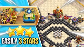 Easiest way to 3 Star Golden Sand and Starry Nights (clash of clans)