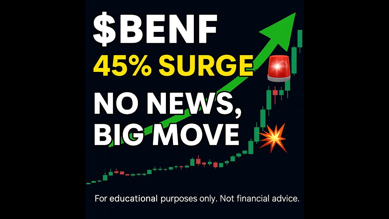$BENF Stock Analysis: 45% SURGE OUT OF NOWHERE 🔥📈