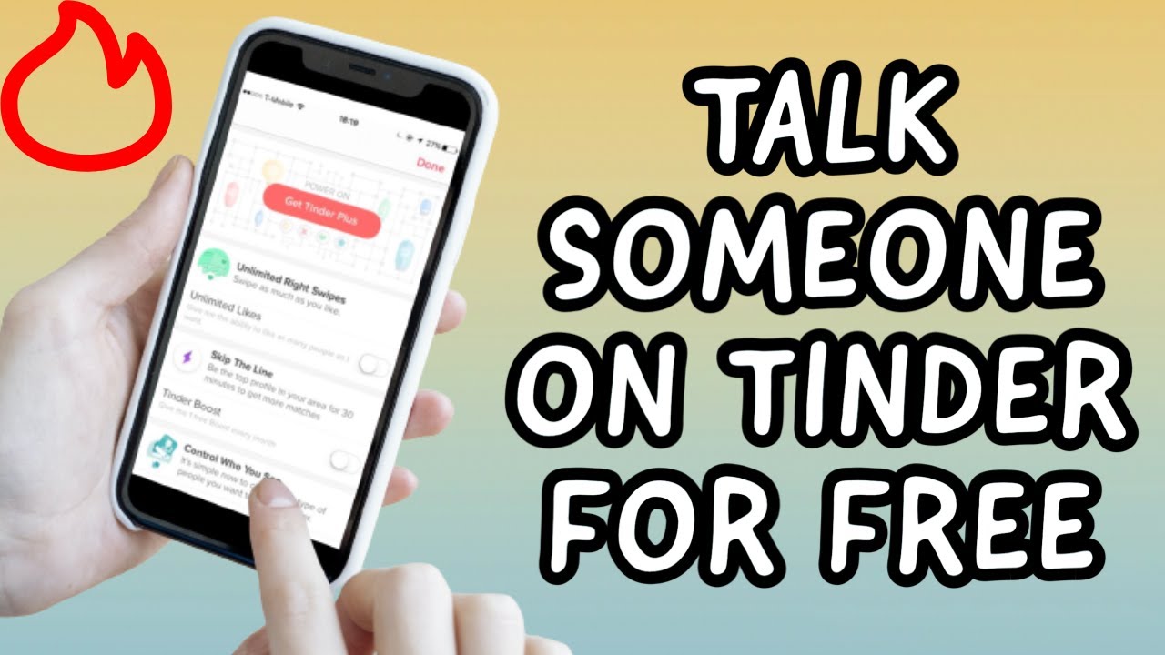 How To TALK TO SOMEONE On TINDER FOR FREE NO PAYMENT In 2023 NEW How To TALK TO SOMEONE On TINDER FOR FREE NO PAYMENT In 2023 NEW