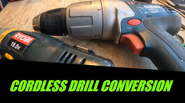 Converting A Cordless Drill to A Corded Drill E99
