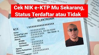 How to Check Your e-KTP NIK Online, Whether It's Registered or Not