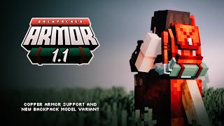 Backpacked Armor 1.1 Update - Bedrock Texture Pack