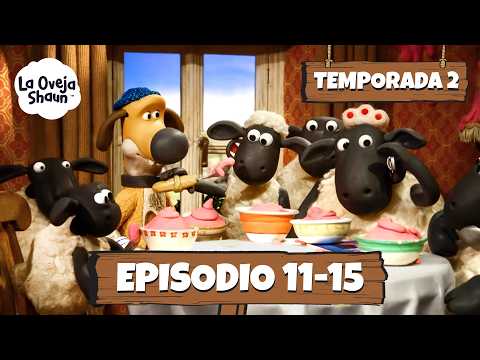 La Oveja Shaun Temporada 2 Capítulo 6 - 10 | Regreso a clases 🚌🔔
