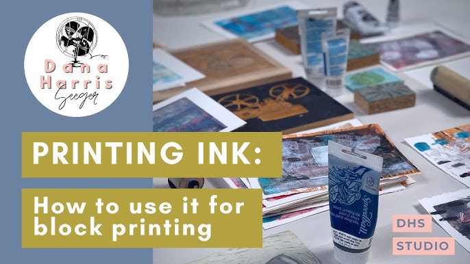 Live! Unbox/using Speedball Deluxe Block Printing Kit 