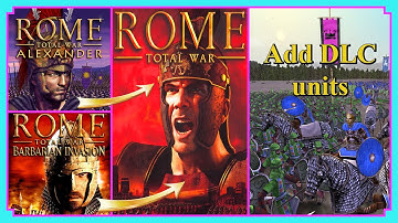 Add Graal Knights & Immortals to Rome Total War | Barbarian Invasion | Alexander | Modding Guide
