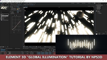 ELEMENT 3D "GLOBAL ILLUMINATION" TUTORIAL BY NPS3D