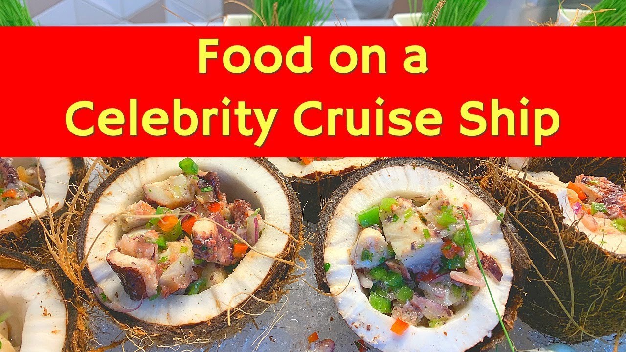 Food on a Cruise Ship Everything on the Buffet Celebrity Summit Meals YouTube