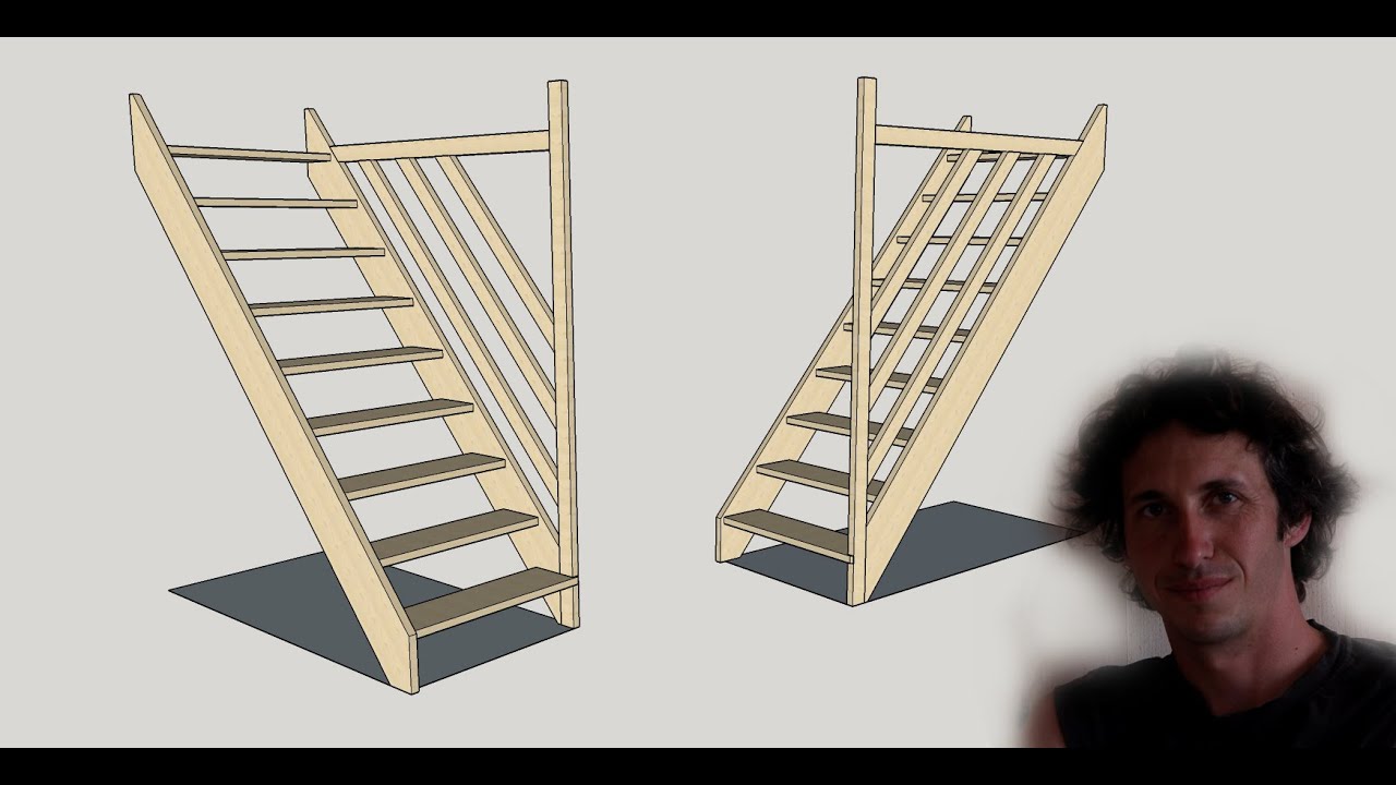Tuto: dessine un escalier avec sketchup en 30 min