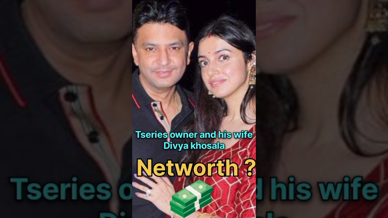 T series owner Bhushan kumar and his wife Divya khosla networth?? 