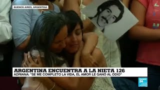 Adriana, nieta 126: “se me completó la vida, el amor le ganó al odio”