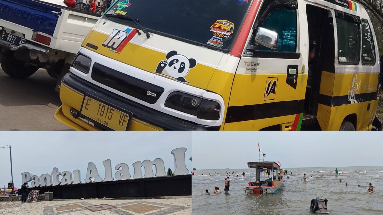 Keseruan Trip Pantai Alam Indah Tegal Bersama Yellow Panda