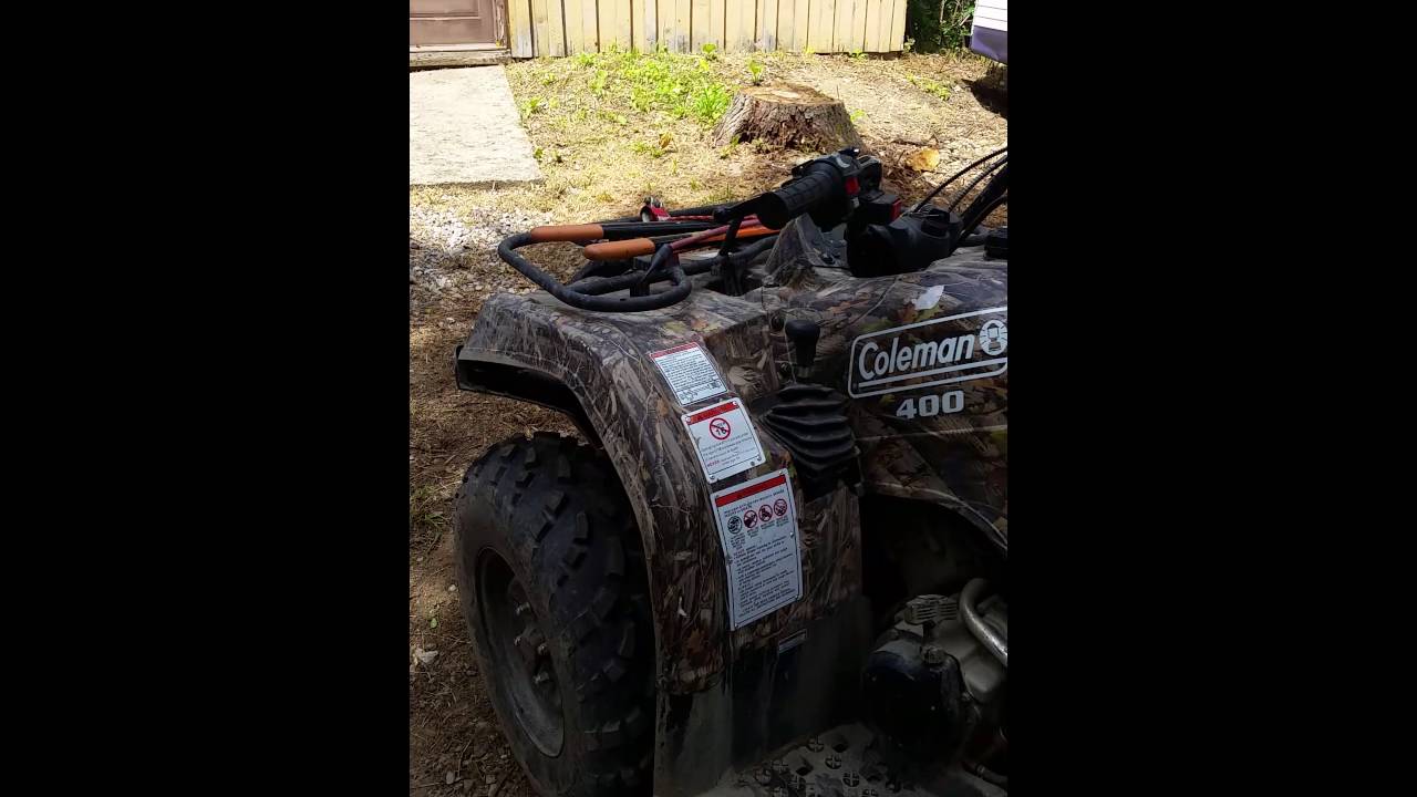 Coleman 360 atv junk do not purchase YouTube