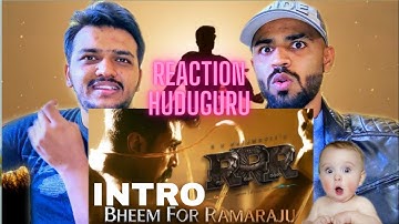 Bheem For Ramaraju - RRR - Ram Charan Intro | NTR, Bhatt | SS Rajamouli |  Intro Reaction Huduguru
