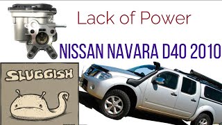 Nissan Navara D40 Lack of power