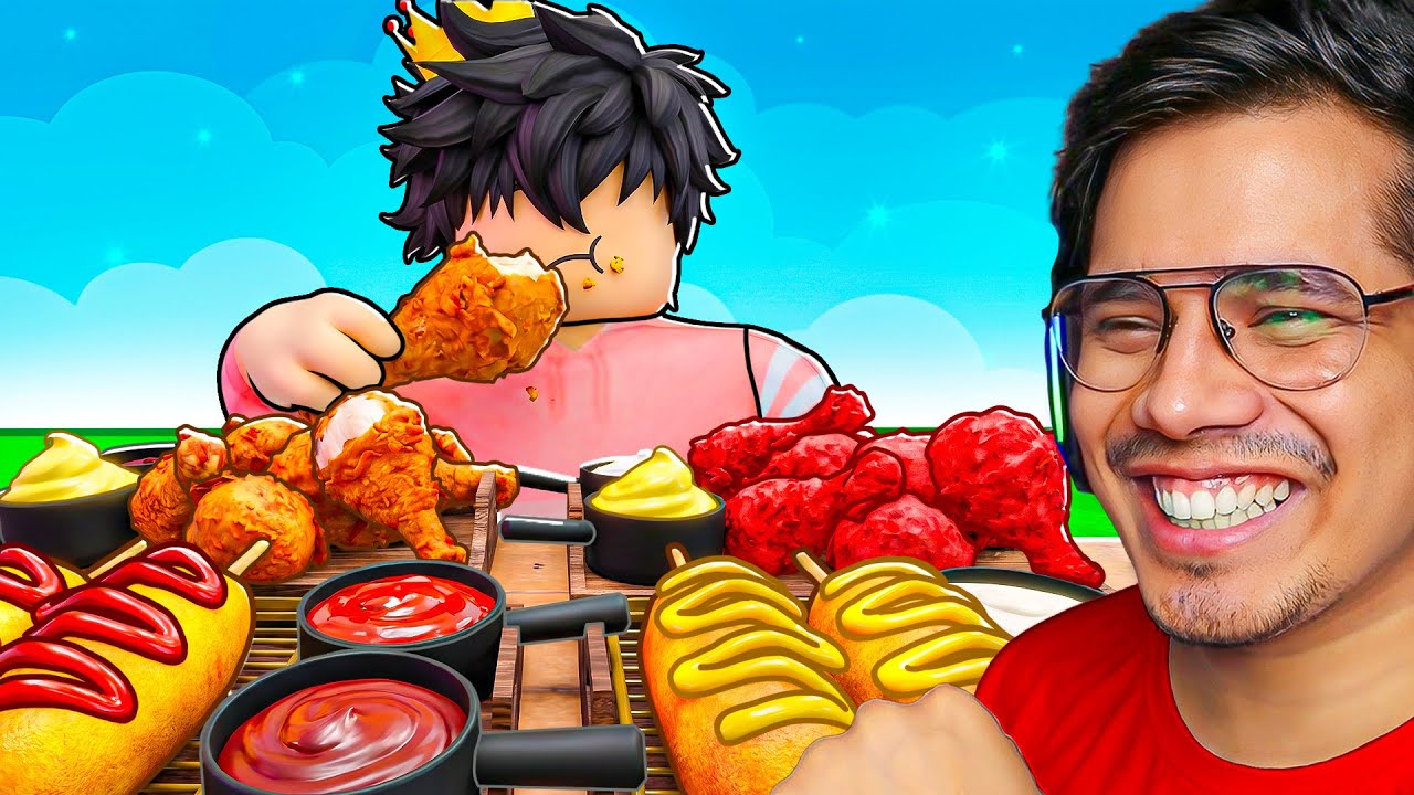 MUKBANG GAME IN ROBLOX 😱