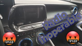 2016 Camaro Radio Inoperable