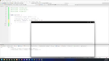 C - Random Numbers and Loops