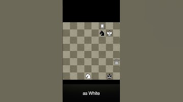 Mate in Two - Daily Chess Puzzle - No. 41 - #chess #puzzle #checkmate #shorts #0_algo_chess