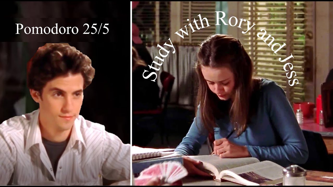 Study Drink Coffee With Rory Gilmore And Jess In Lukes Dinner