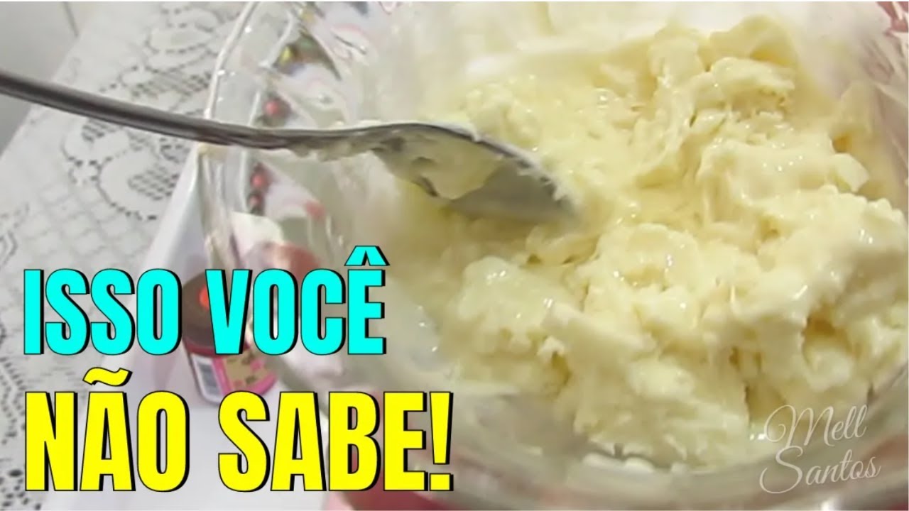 NUNCA ME CONTARAM! NÃO USE CHOCOLATE BRANCO ANTES DE VER ESSE VÍDEO!