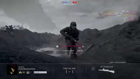 Arisaka As a Scout, perform 3 multi kills Battlefield 1