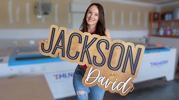 Make A Layered Offset Wood Sign With Your Laser! I