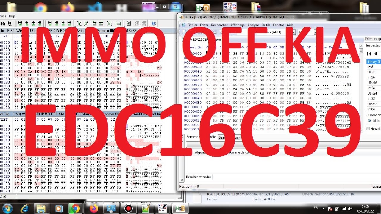 48) IMMO OFF KIA EDC16C39. لاتنسوا نزع فيشة immobox كيف تلغي نظام حماية