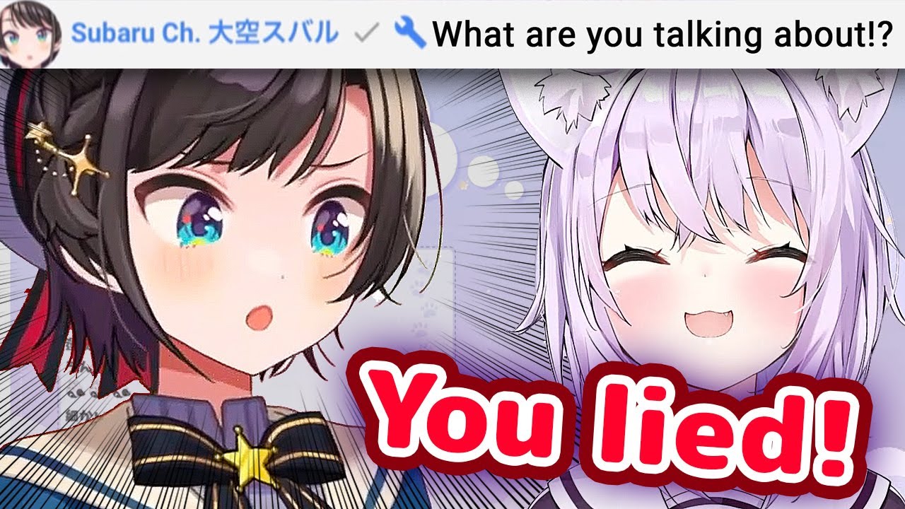 Okayu Claims Subaru and Her Are Not Half Living Together【ENG Sub/Hololive】