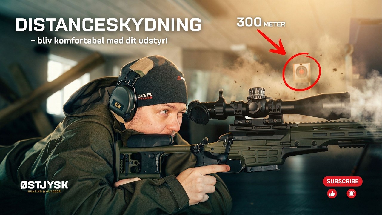 Distanceskydning i praksis – bliv komfortabel med dit udstyr! | Østjysk Hunting & Outdoor