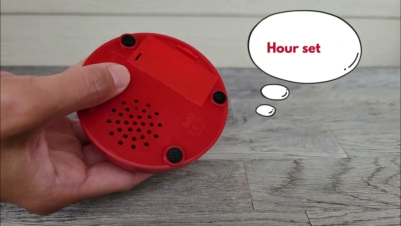 Talking Clock for the Elderly, Blind British Accent Easy to Operate