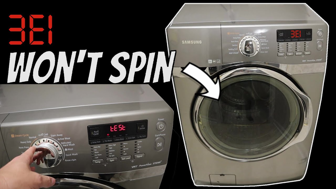 Samsung Washer stopped Spinning. 3e samsung стиральная машина