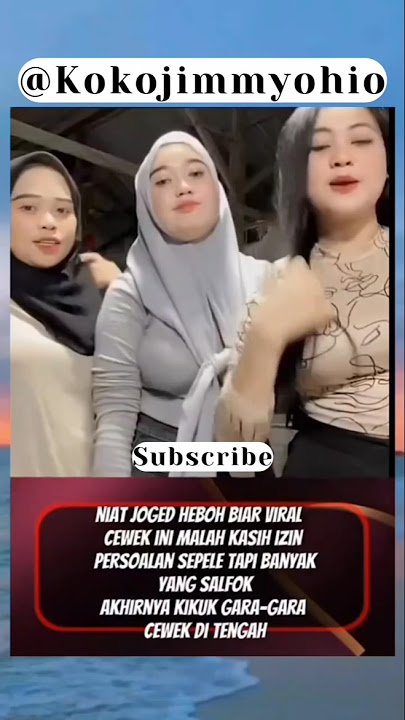 Niat joget heboh biar viral