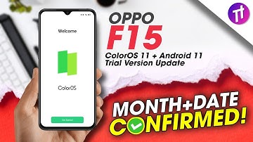 🔴 Android 11 + ColorOS 11 For Oppo F15 | DATE CONFIRMED | Oppo F15 ColorOS 11 Update | Oppo F15