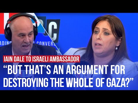 “Do you have another solution?” Israeli Ambassador defends destruction of Gaza