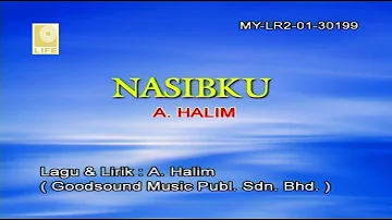 A. Halim - Nasibku (Official Karaoke Video)