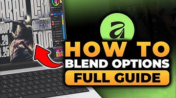 How To Blend Options in Affinity (FAST & EASY) | 100% WORKS | NO Yapping! | Affinity Blend Options
