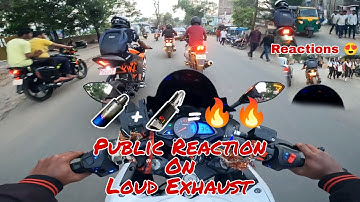 RS 200 loud exhaust | sc project exhaust| akrapovik exhaust | Loud exhaust public reaction