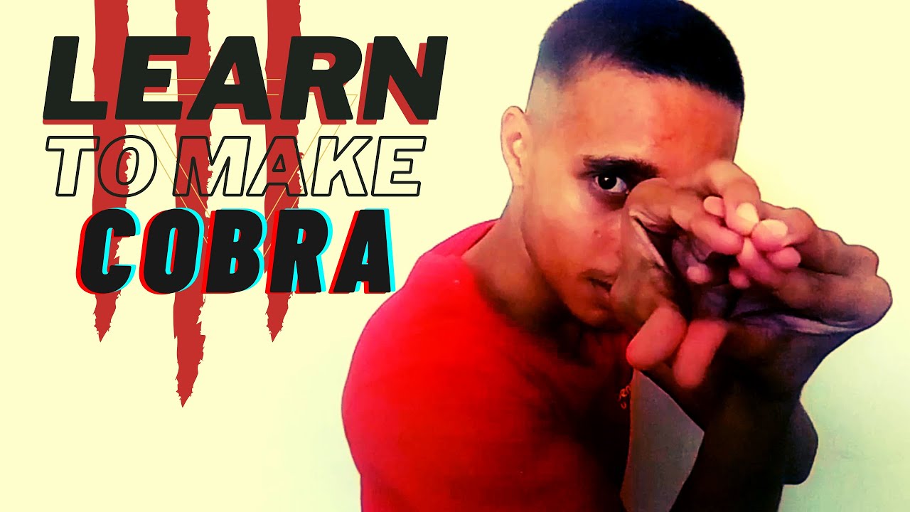 How to make snake with fingers Cobra Tutorial Dance With Harsh YouTube