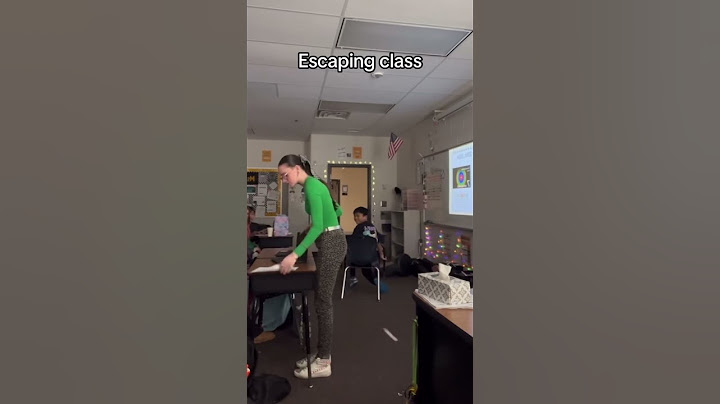 This Student Tried to Escape but...