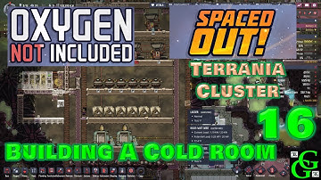Oxygen Not Included - Building A Cold Room - Spaced Out DLC - Terrania Cluster - Part 16