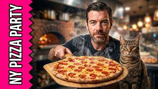How To Make N.Y Style Pizza from Scratch! #sheebathon