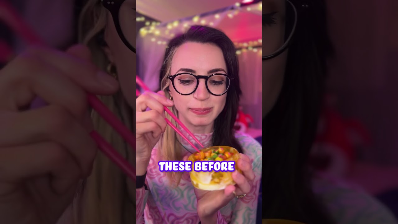 TINY GUMMY SUSHI Mukbang!! (I love them) #asmr #shorts