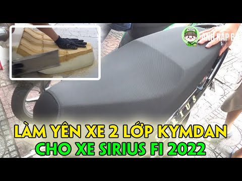 Video LÀM YÊN XE 2 LỚP KYMDAN CHẠY GRAB - XE SIRIUS FI 2022... - youtube