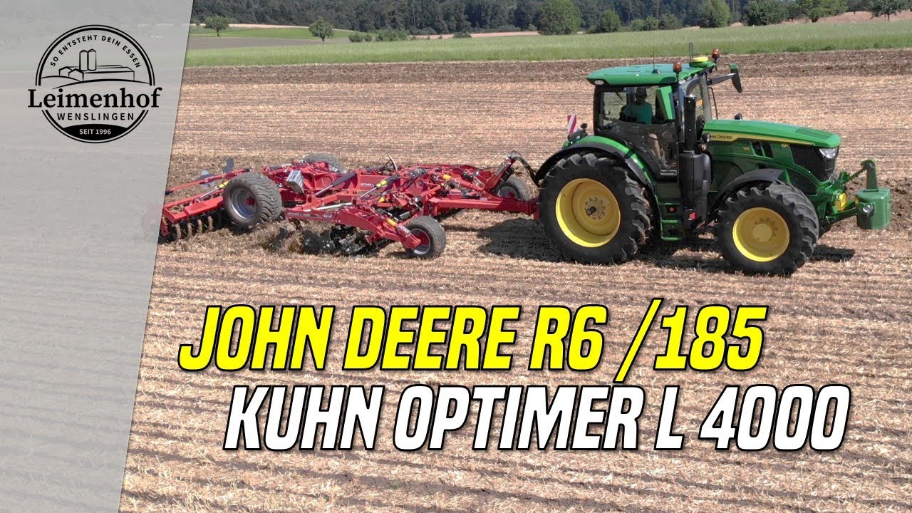 John Deere 6R /185 mit Kuhn Optimer L 4000 #289