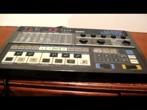 Korg PSS-50 Programmable Super Section  Drum Demo