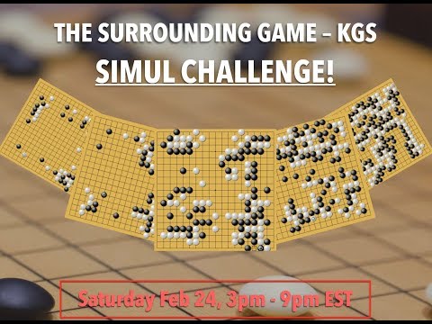 games people play LIVE: The Surrounding Game KGS Simul Challenge!