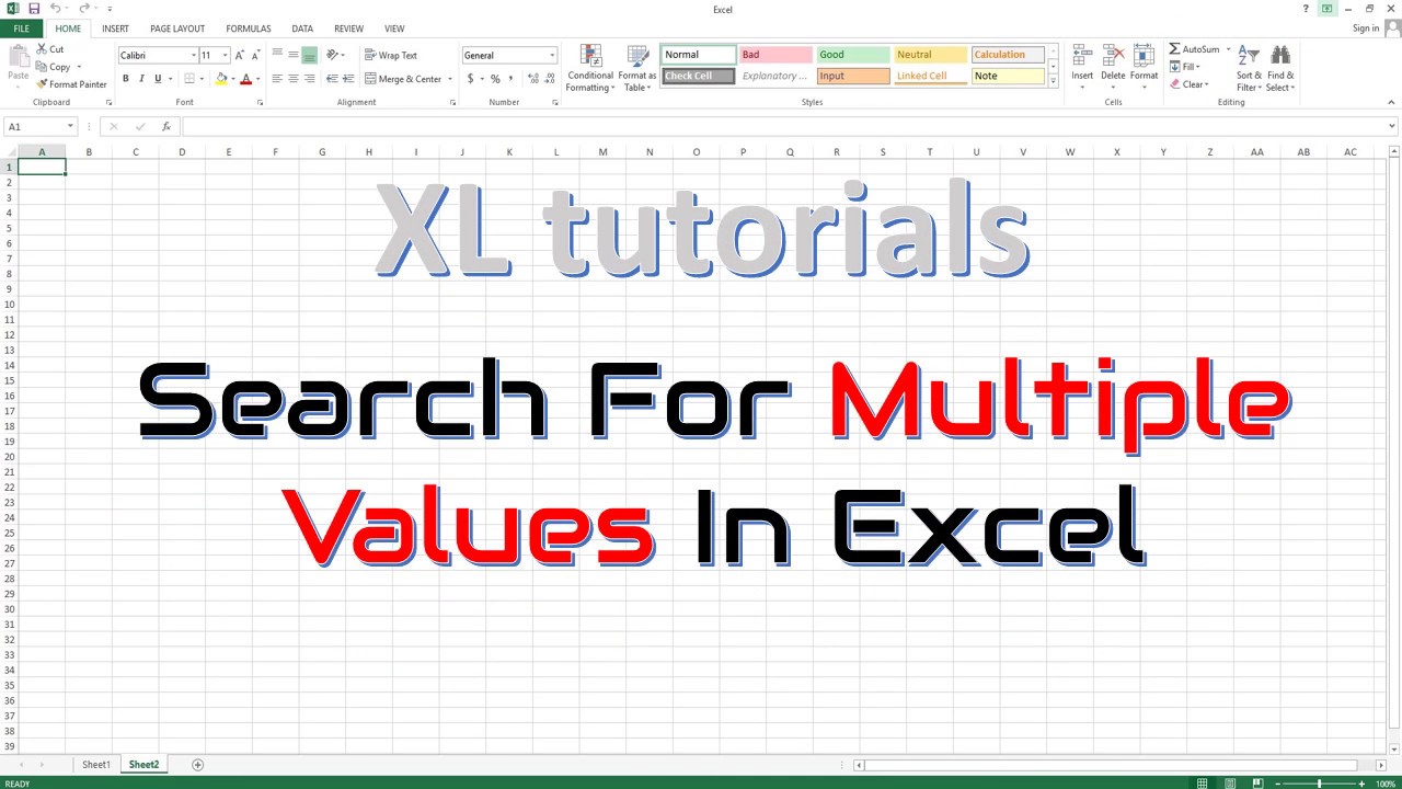 search-for-multiple-values-in-excel-youtube