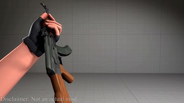 Crappy AK-47 Animation [Viewmodel Animation Test]