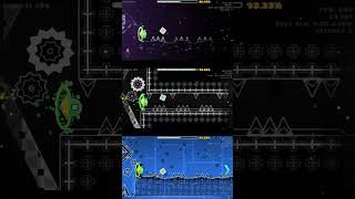 Defeated circles, normal vs unnerfed vs shitty #geometrydash #geometry_dash #geometrydashfr